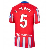 Atletico Madrid Rodrigo De Paul #5 Hjemmedrakt 2024-25 Kortermet